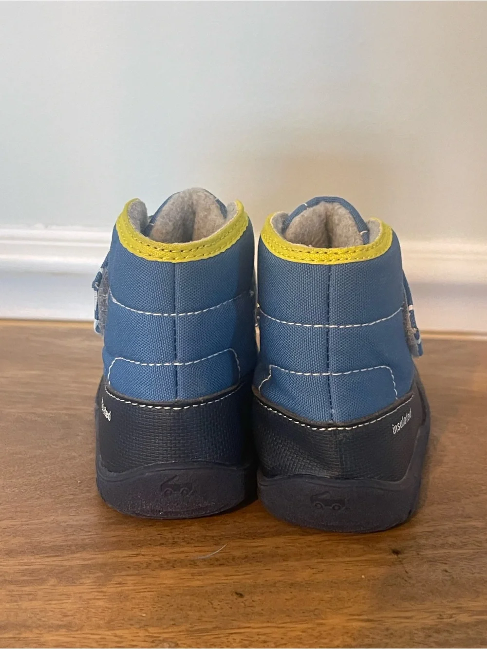 See Kai Run Blue Lightning Insulated Kids Boots